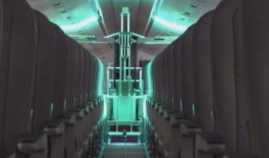 Швейцарски авиокомпании тестват роботи, които използват ултравиолетови лъчи, за да